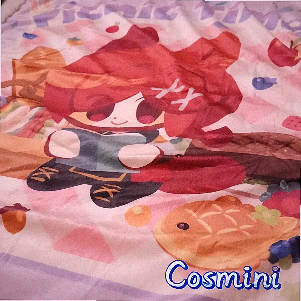 Final Fantasy FF14 G'raha Tia Fleece Plush Throw Blanket Bed Soft Warm Anime