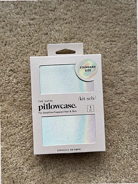 NEW Kitsch Beauty Satin Pillowcase Standard Size 26"x19" - Aura Pattern