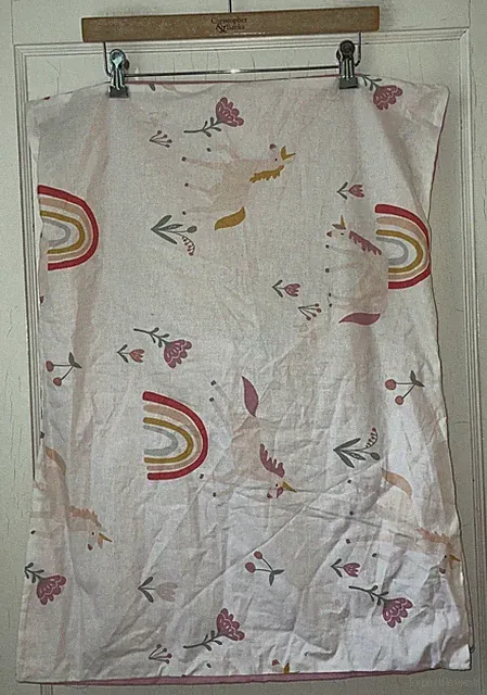 Set Of 2 Unicorn Standard Pillowcases by Pillowfort 100% Cotton New NWOT