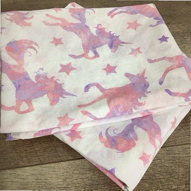 Set Of 2 Unicorn Standard Pillowcases by Your Zone 100% Cotton