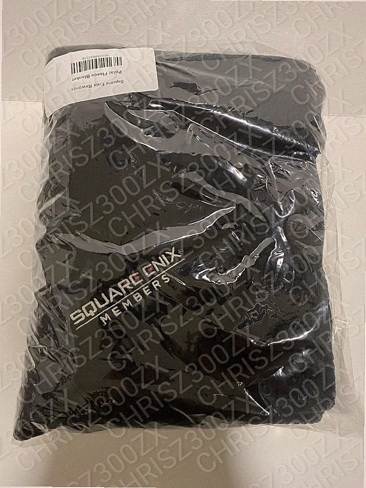 Square Enix Members Polar Fleece Blanket Rewards Figure Official Final Fantasy